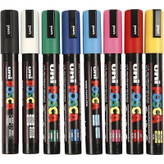 ماژیک یونی مدل POSCA 5M بسته 8 عددی