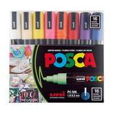 ماژیک یونی مدل POSCA 5M بسته 16 عددی