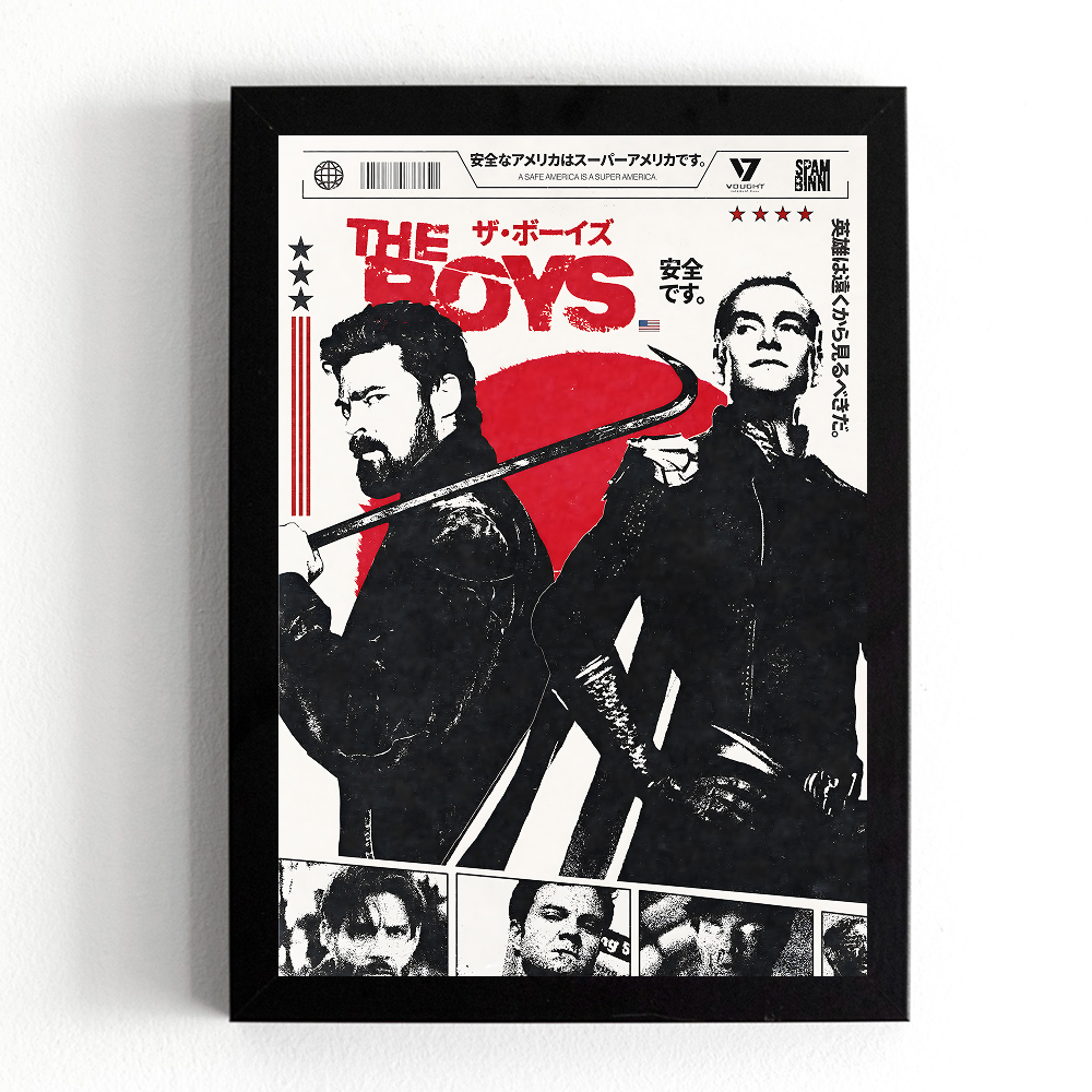 تابلو طرح سریال The Boys (پسران) کد 1116
