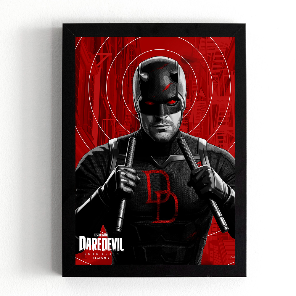 تابلو طرح دردویل (Daredevil) کد 1118