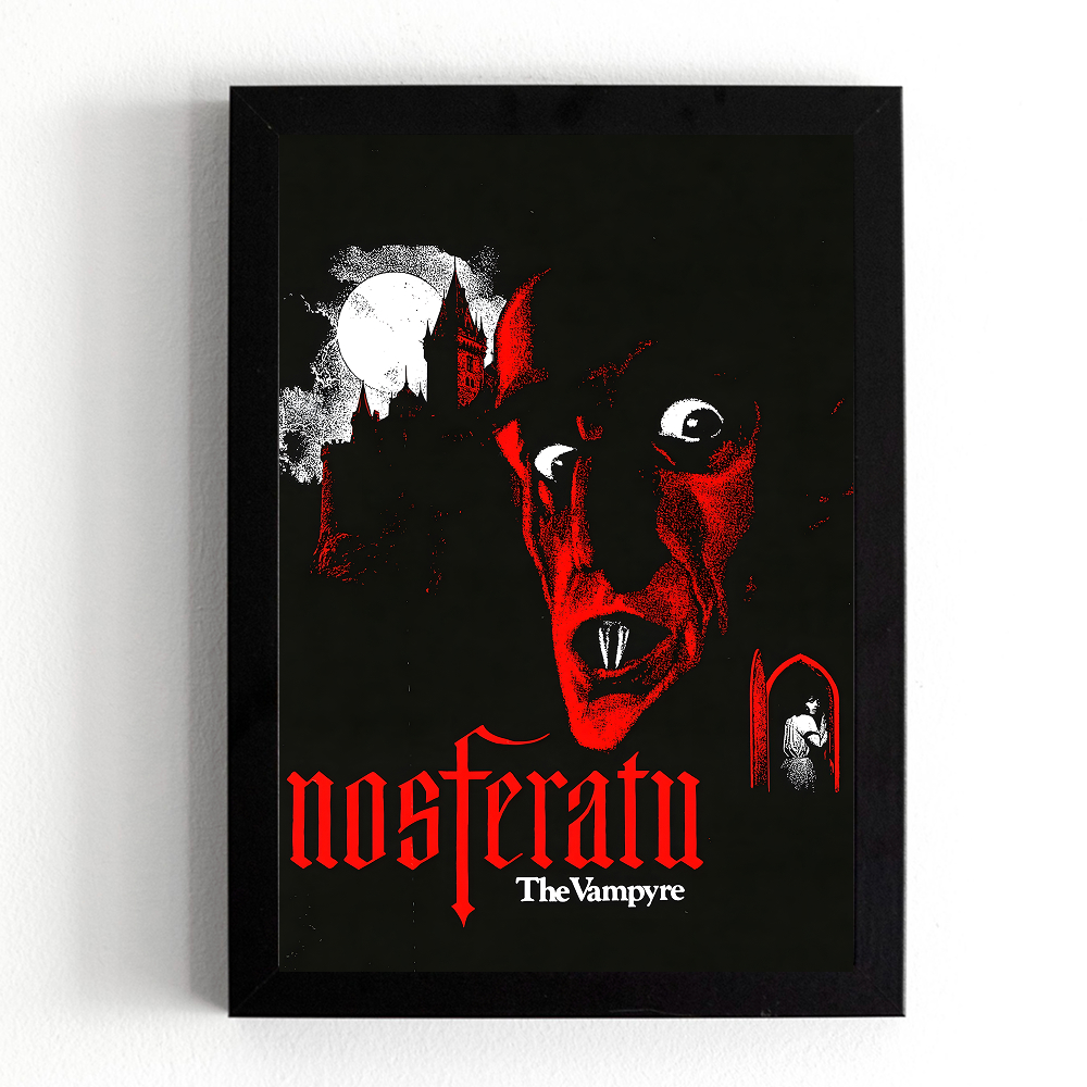 تابلو طرح فیلم ترسناک Nosferatu کد 1205