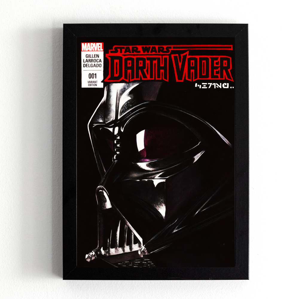 تابلو طرح دارث ویدر استاروارز (Star Wars) کد 1215