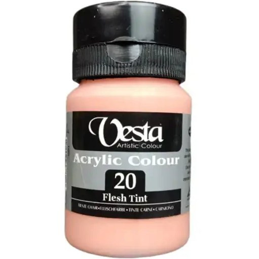 رنگ اکریلیک وستا 250 میل (تکی)